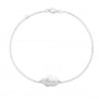 Packshot du bracelet nuage personnalisé en Argent