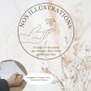 Collier personnalisé médaille 15 mm dessin licorne en Plaqué Or